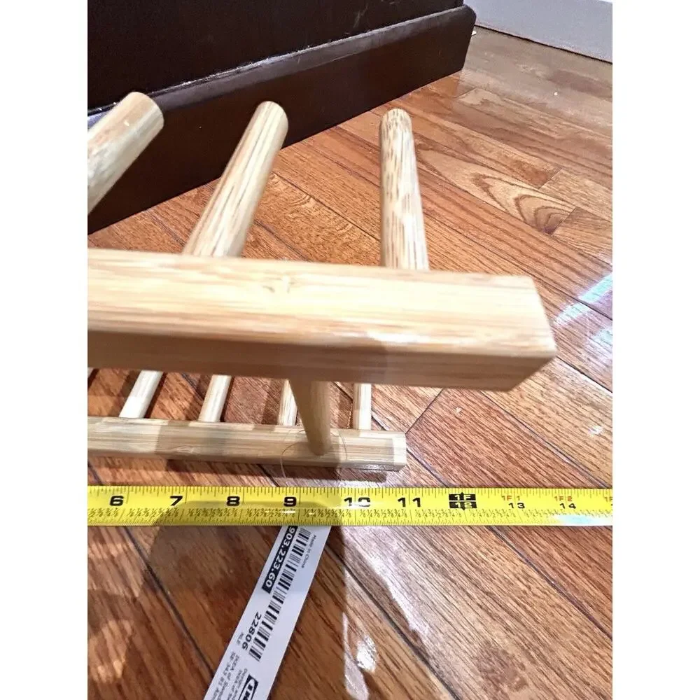 NWT—IKEA-‎ Bamboo Wooden Organizer-Multi Purpose- Lids- Plates- Folders